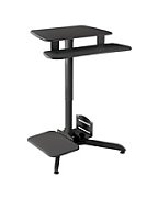 Maclean Height Adjustable Work Desk  Gas Spring  for Standing Up Work  Max Height 109cm  MC-848_1
