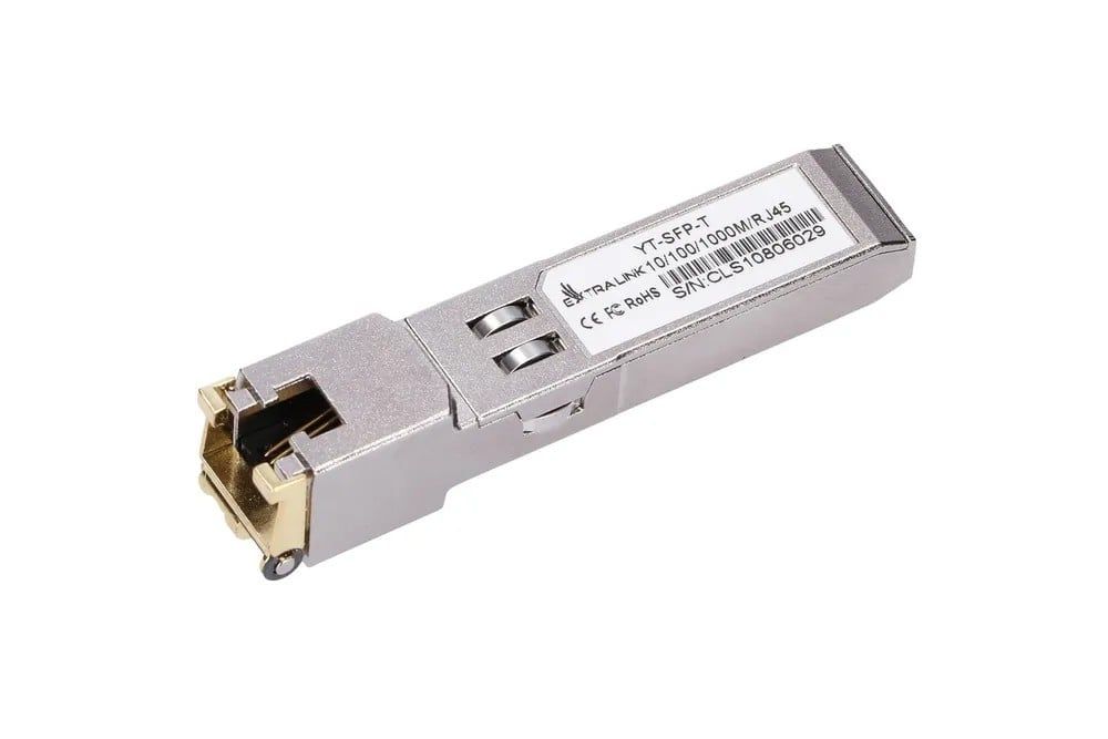 Extralink SFP 1.25G | SFP to RJ45 Module | 1.25Gbps  1000BASE-T  100m  dedicated for HP/ARUBA_1