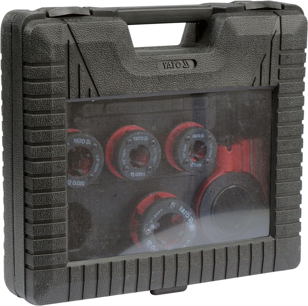 YATO THREADING MACHINE 4 HEADS 3/8-1/2-3/4-1  + RATCHET 29001_4