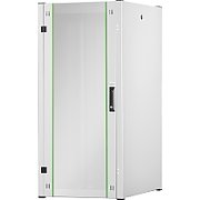 Hyper Pro 19  26U rack 600x800 floor-standing network cabinet  door front glass  grey  1000kg_1