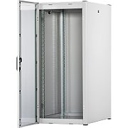 Floor-standing network cabinet Hyper Pro 19  42U rack 600x800  door front glass  grey  1000kg_1