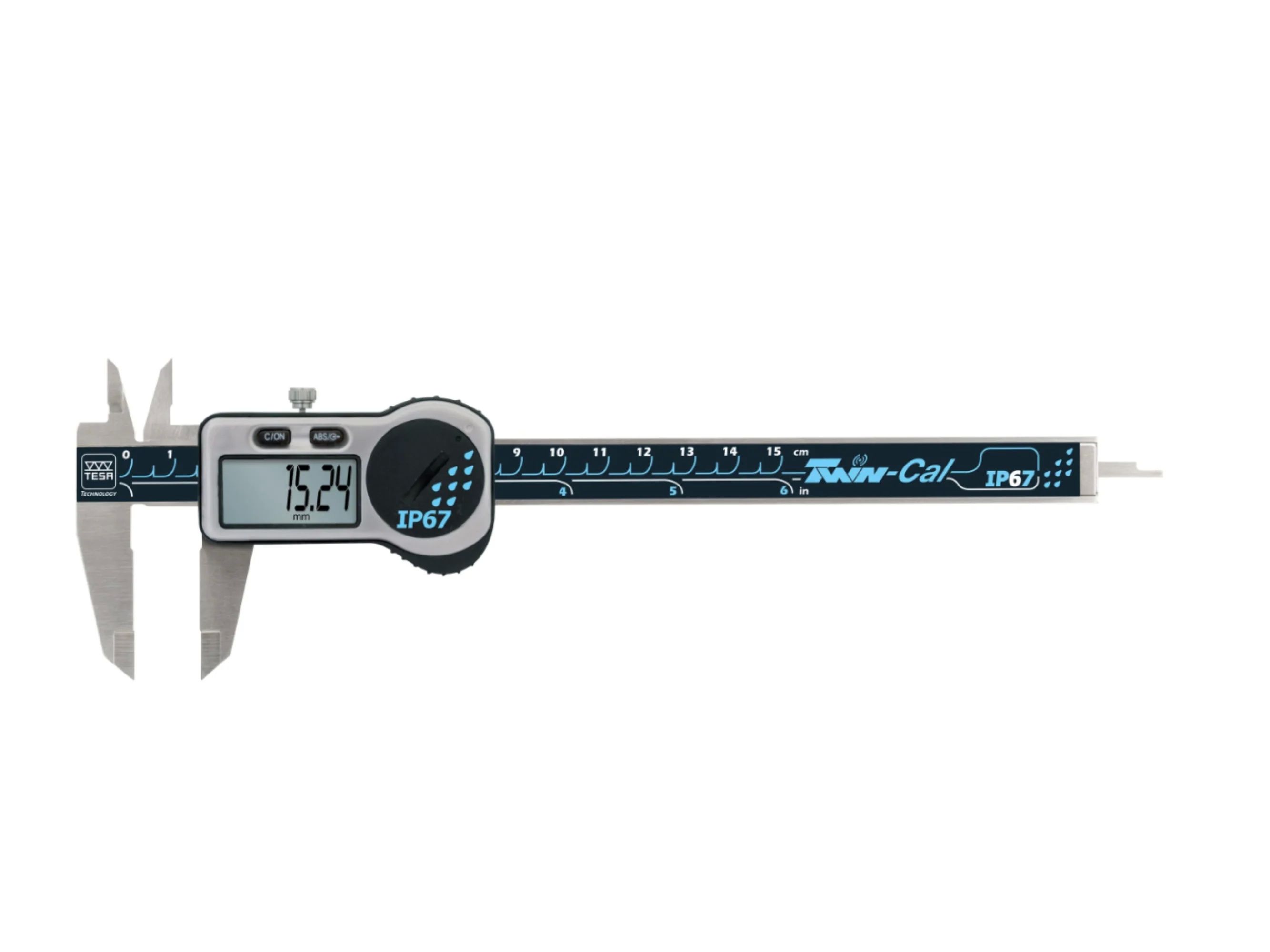 150 DIGIT CALIPER.   6 IP67 3V/SQ TWIN-INCH /CERT._3