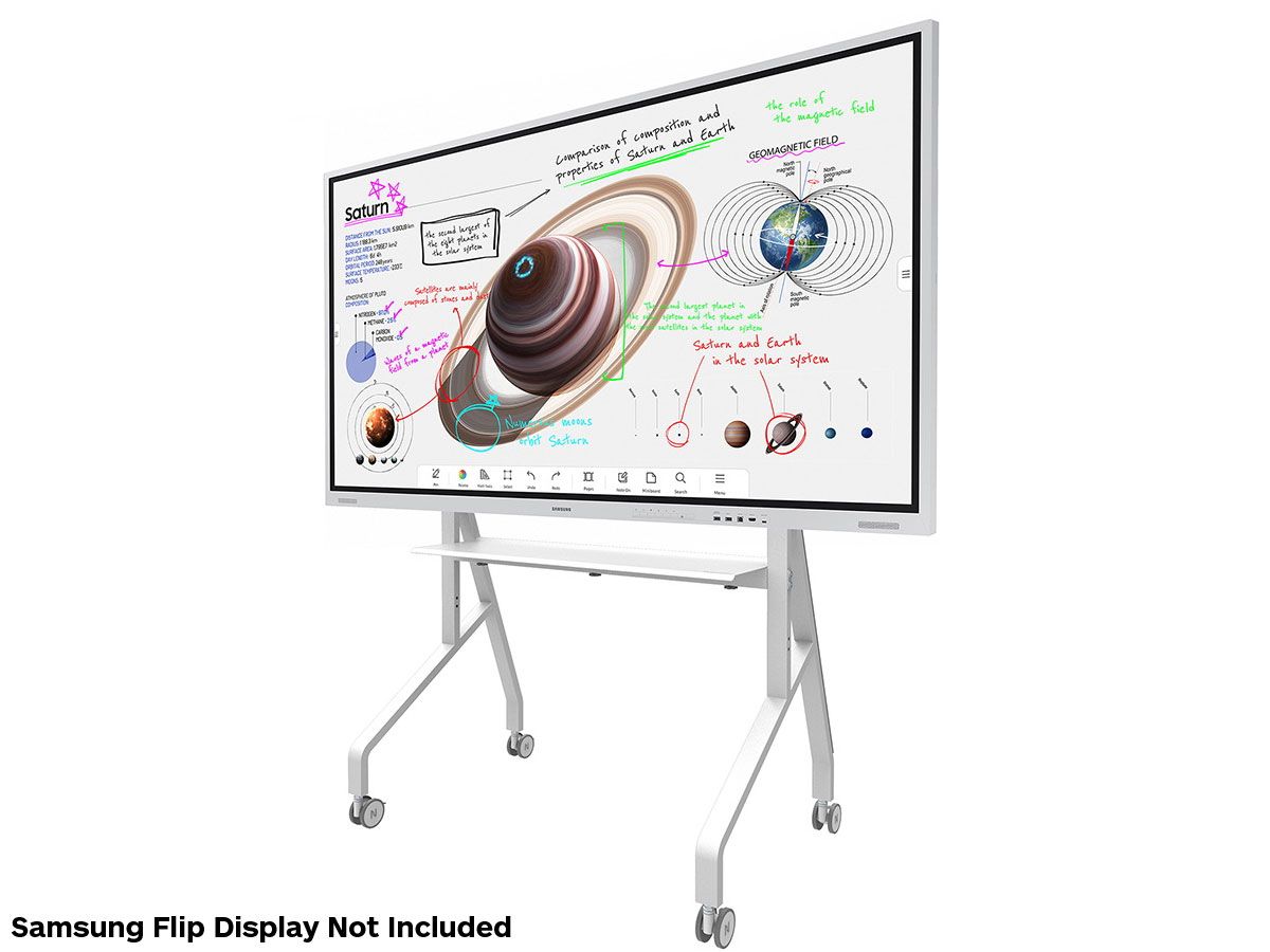 TV SET ACC FLOOR STAND 55-86 /FL50-525WH1 NEOMOUNTS_2