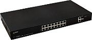 PULSAR SF116 network switch Managed Fast Ethernet (10/100) Power over Ethernet (PoE) 1U Black_1