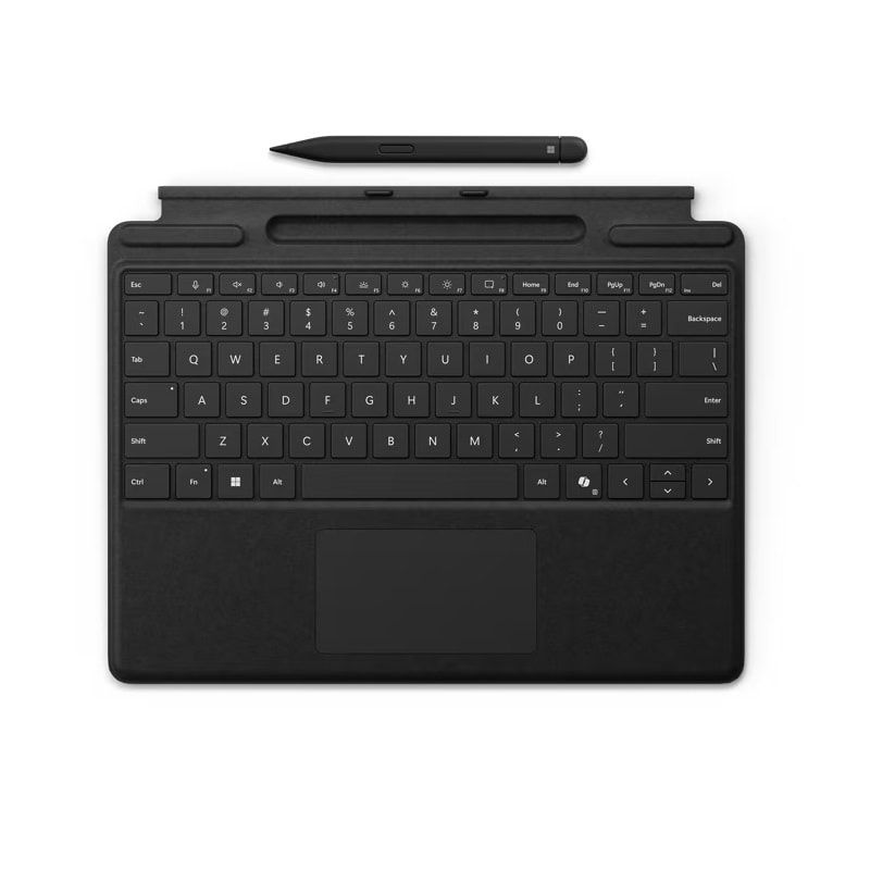 Surface Pro Keyboard [DE] Schwarz + Slim Pen 2 Schwarz mit Copilot Button/nur solange der Vorrat reicht_1