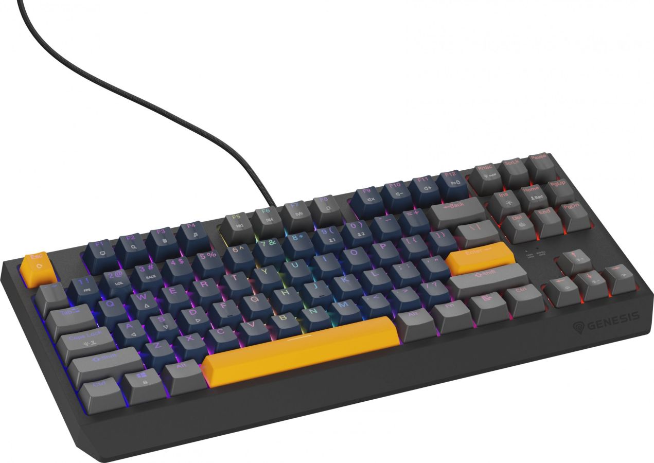 THOR 230 | Mechanical Gaming Keyboard | Wired | US | Naval Blue Positive | USB Type-A | Outemu Panda_2