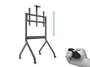 Stand TV mobil motorizat cu suport camera si multimedia, Multibrackets MB-7418, 55