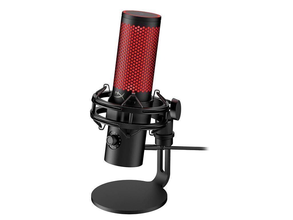 Microfon HyperX QuadCast 2, USB-C, pentru gaming, streaming si podcasting, control on-board, iluminare LED, stand antișoc demontabil, PC/Mac/PS5/PS4, negru_2