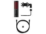 Microfon HyperX QuadCast 2, USB-C, pentru gaming, streaming si podcasting, control on-board, iluminare LED, stand antișoc demontabil, PC/Mac/PS5/PS4, negru_3