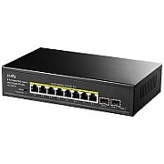 Cudy GS1008PS2 network switch Unmanaged Gigabit Ethernet (10/100/1000) Power over Ethernet (PoE) Black_2