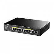 Cudy GS1010PE network switch Gigabit Ethernet (10/100/1000) Power over Ethernet (PoE) Black_2