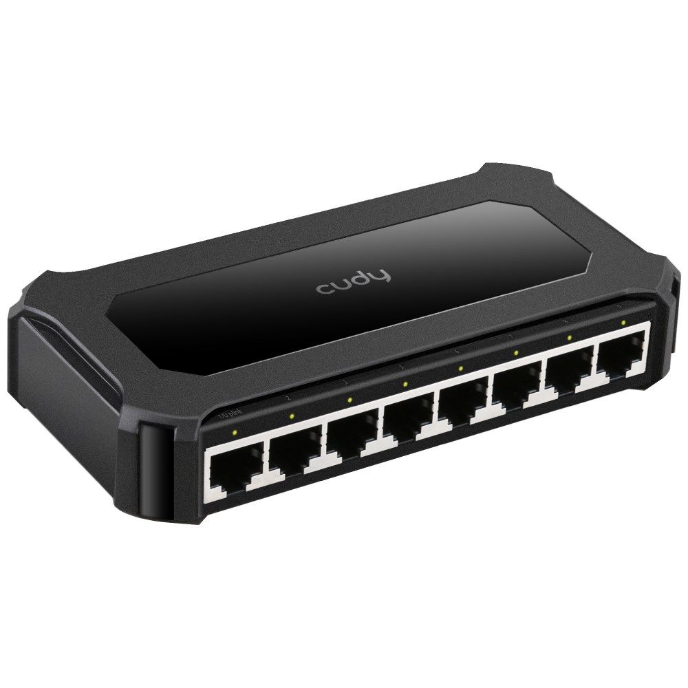 Cudy GS108D network switch Gigabit Ethernet (10/100/1000) Black_3