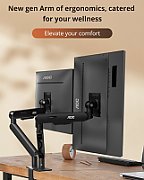 AOC DUAL DESK MOUNT AM420B 17 -34  2-9KG Vesa black_6
