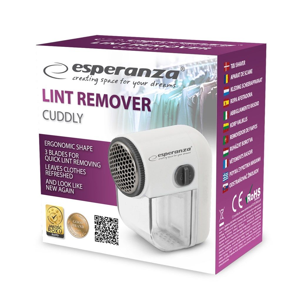 Esperanza ECS003E White shaver for clothes_2