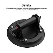 Vacuum suction cup with pump  for tiles and glass  160 kg  in case_1