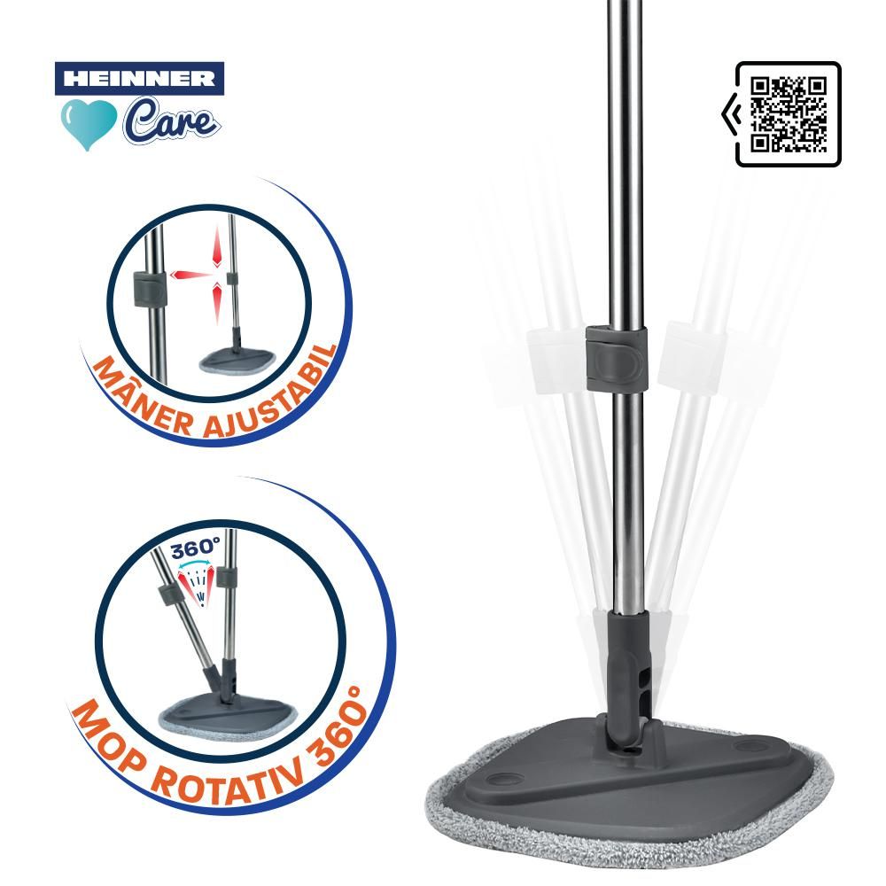 SET CURATENIE MOP ROTATIV 360 MEGA CLEAN, HEINNER CARE_8