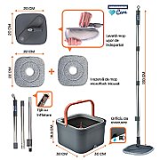 SET CURATENIE MOP ROTATIV 360 MEGA CLEAN, HEINNER CARE_9