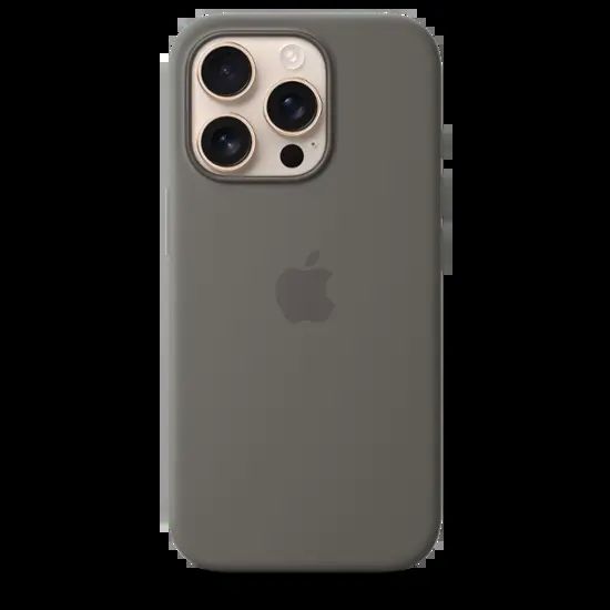 IPHONE 16 PRO SILICONE CASE/WITH MAGSAFE - STONE GRAY_4