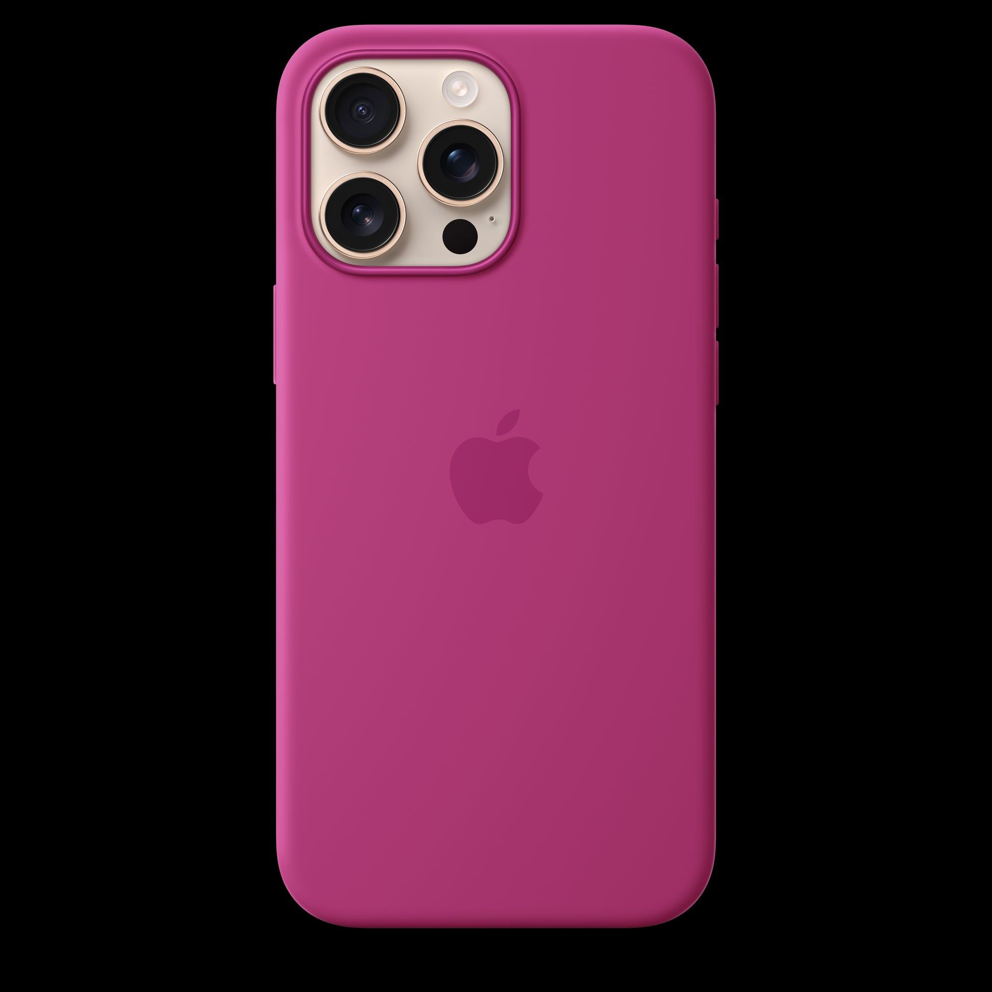 IPHONE 16 PRO MAX SILICONE CASE/WITH MAGSAFE - FUCHSIA_1