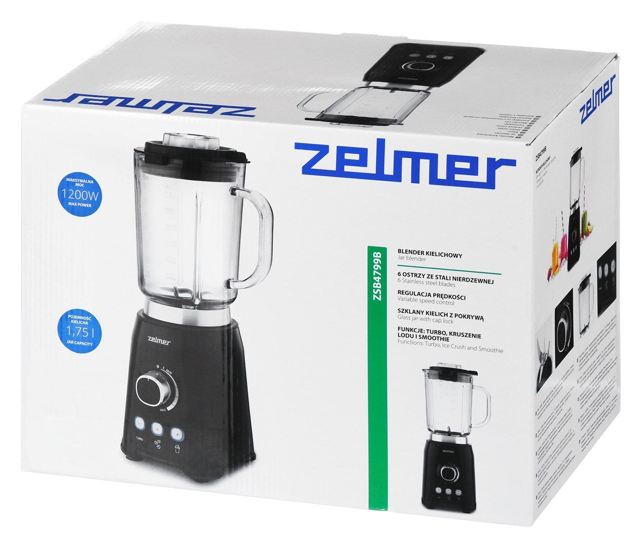 Blender kielichowy 1200W 1 75L ZELMER ZSB4799B_11