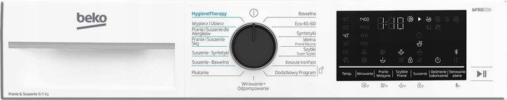 BEKO washer-dryer B5DFT584427WPB_4