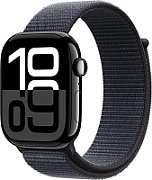 Apple Watch Series 10 jet black aluminium 46mm 4G ink sport loop_4