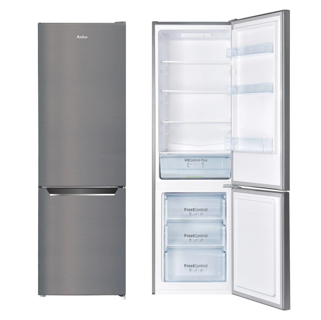 AMICA fridge-freezer FK2525.4UNTX(E) Silver_3