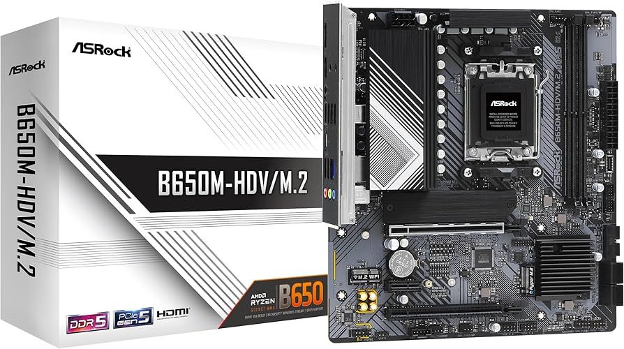 Asrock B650M-HDV/M.2 AMD B650 Mufă AM5 micro-ATX_1