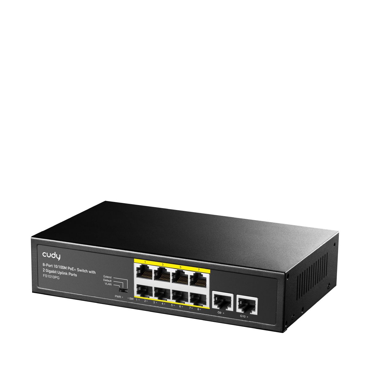 PoE+ Switch Cudy with 2 Gigabit Uplink Ports 120W 8-Port 10/100M_1