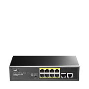 PoE+ Switch Cudy with 2 Gigabit Uplink Ports 120W 8-Port 10/100M_2