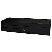 ECD460 Flip Lid Cash Drawer, Black, 460 x 170 x 100, RJ11 cable, 24v_1