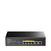 PoE+ Switch Cudy 60W 6-Port 10/100M_1