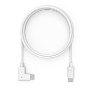 6FT USB-C TO USB-C 90-DEGREE/CABLE CHARGE AND DATA WHITE_1