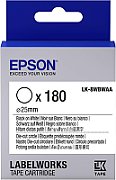 Epson Label Cartridge Die-cut Circle LK-8WBWAA Black/White D25mm (180 labels)_1