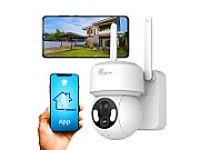 Extralink Smart Life SolarEye Pro | Outdoor Camera | Wireless  2.5K  Wi-Fi  5200mAh battery  IP65_1