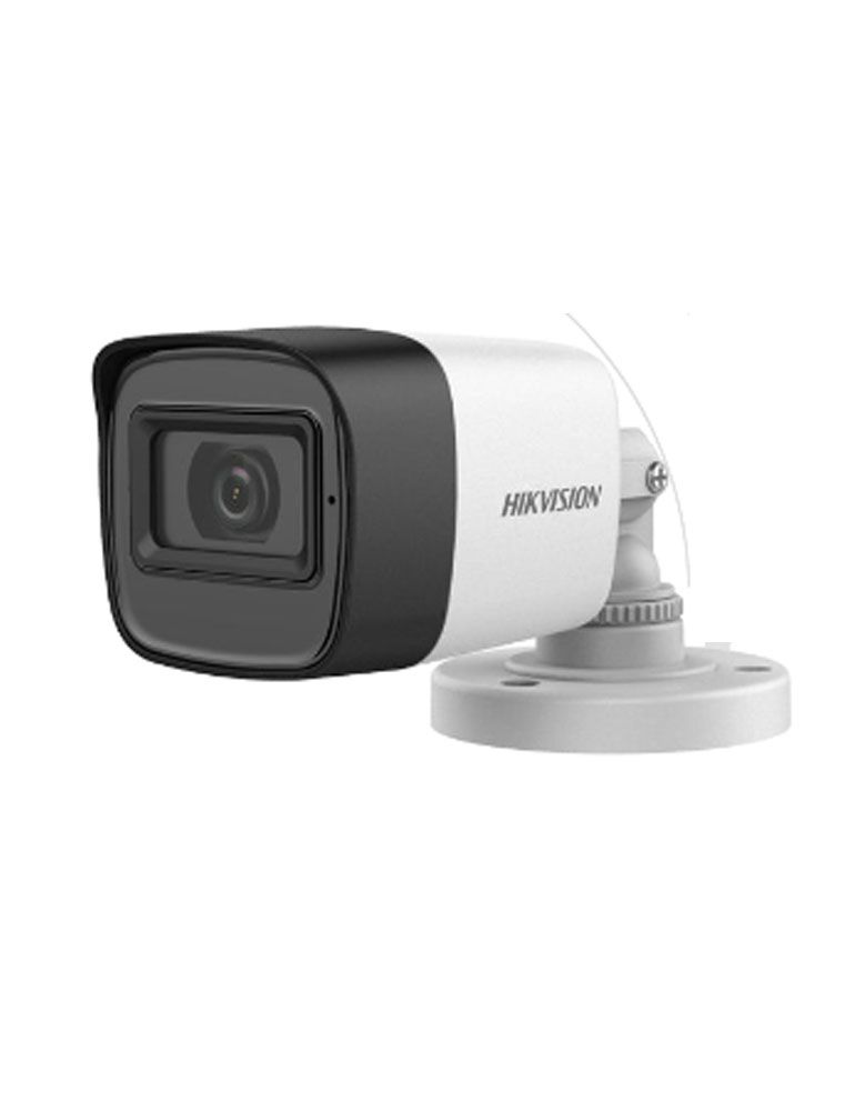 Camera de supraveghere Mini Bullet 2MP Hikvision DS-2CE16D0T- ITPFS(2.8MM), lentila fixa: 3.6mm, iluminare min.: 0.01 Lux @ (F2.0, AGC ON), 0 Lux cu IR: 25m, iesire: TVI/AHD/CVI/CVBS, alimentare: 12 VDC ± 25%, protectie: IP67, dimensiuni: 58 mm × 61 mm × 158.6 mm, greutate: 160g, temperatura de_1