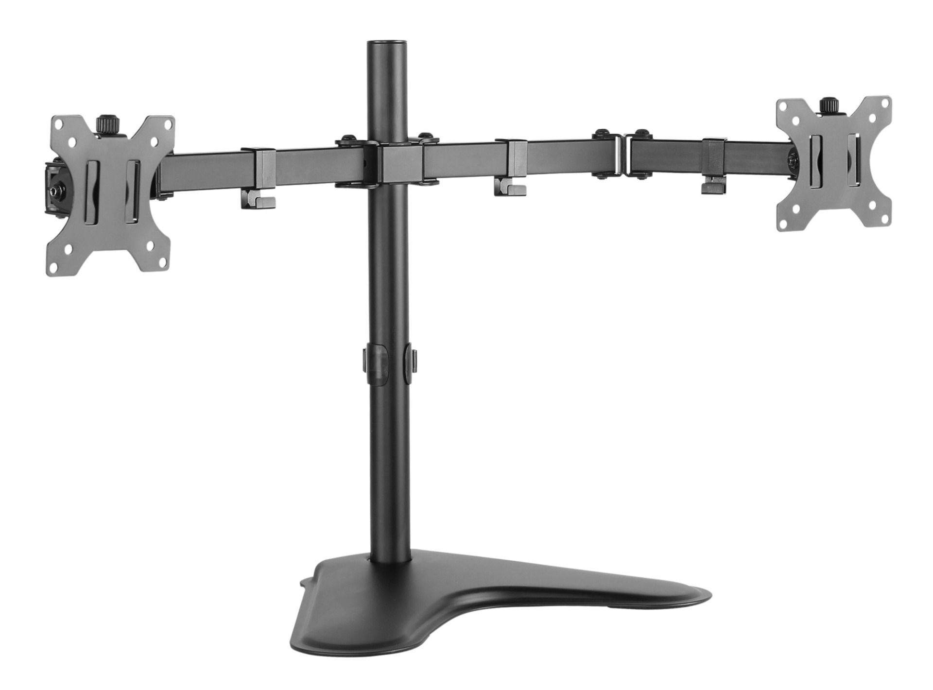 Desktop Swivel Mount for Two LCD Monitors Gas Spring_4