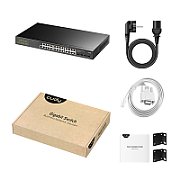Cudy GS2024S2 network switch Managed L2/L3 Gigabit Ethernet (10/100/1000) 1U Black_4