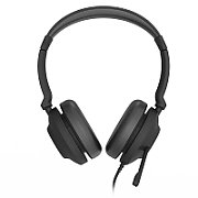 HEADSET AXTEL ONE UC35 STEREO HD AXH-ONE , Corded, Plug&Play USB / 3.5mm Jack Headset Conectivity USB-A, USB-C; Jack / with STEREO HD . Speaker Size has 40 mm / Passive noise reduction : STRONG / Vegan Leather_1