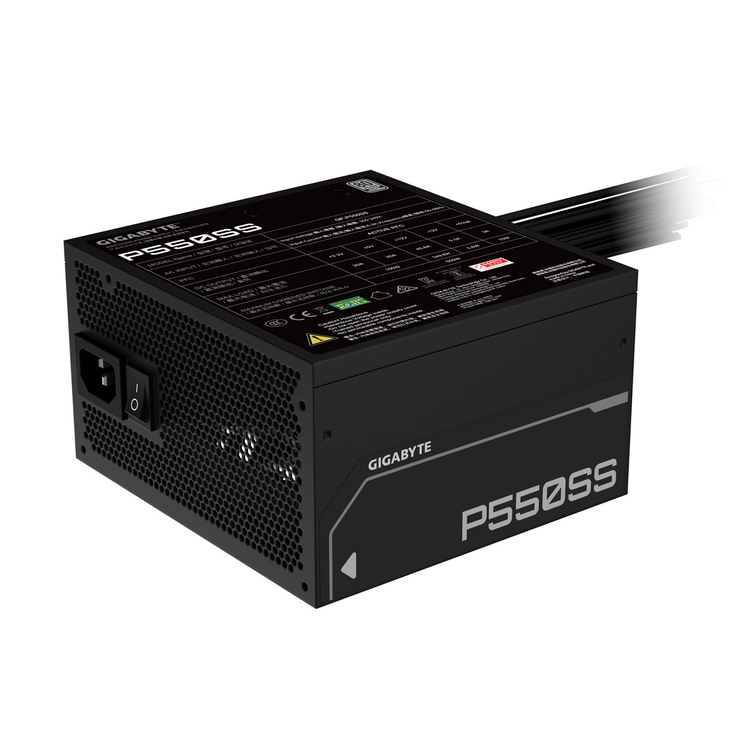 Gigabyte PSU | GP-P550SS GEU1 | 550 W_5