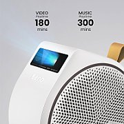 Videoproiector BenQ GV50, FHD 1920* 1080, up to 4K UHD (3840 x 2160), laser 20.000-30.000 ore, 500 ANSI lumeni, 16:9, 100.000:1, HDR, HLG, HDMI, USB Type A-1 (2.0/Power Supply1.0A/Reader/FW Upgrade), USB tip C, boxe 2* 4W, Woofer Cameră 10W, audio out, telecomanda cu baterie inclusa, cablu_2