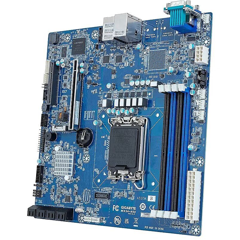 Płyta główna Gigabyte MX34-BS0(MR) 1x LGA1700 Intel Xeon E-24XX C262 (4x DIMM  8x SATA  1xM.2  2x1Gbe  IPMI  mATX)_1
