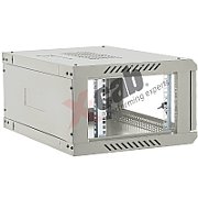 Cabinet metalic de perete 19”, tip rack wallmount, 4U 600x450 mm, Xcab Gri_2