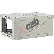 Cabinet metalic de perete 19”, tip rack wallmount, 4U 600x450 mm, Xcab Gri_3