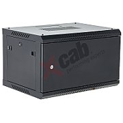 Cabinet metalic de perete 19”, tip rack wallmount, 12U 600x600 mm, Xcab M Negru_1