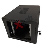 Cabinet metalic de perete 19”, tip rack wallmount, 12U 600x600 mm, Xcab M Negru_2