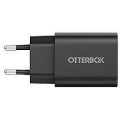 OB STANDARD EU WALL CHARGER 20W/- 1X USB-C 20W USB-PD BLACK - PR_2