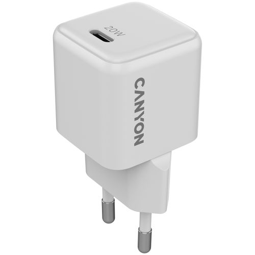 CANYON charger CU20C GaN 20W 1xPD EU White_1