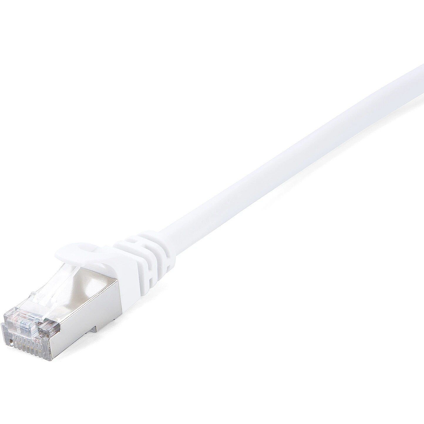CAT6 ETHERNET WHITE STP 5M/RJ45 100 COPPER SNAGLESS_1