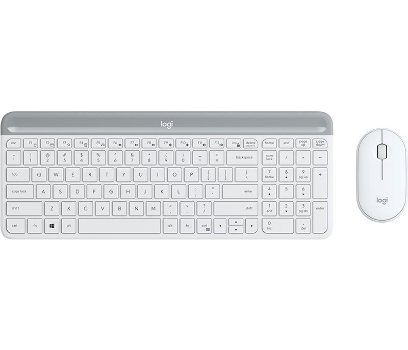 SLIM WRLS KEYB + MOUSE COMBO/MK470 - OFFWHITE - PAN - NORDIC_1